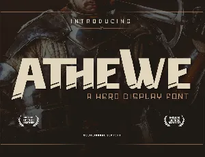 ATHEWETRIAL font