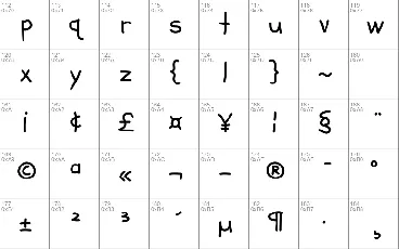 Schoolbell font