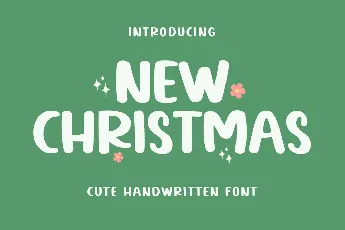 New Christmas font