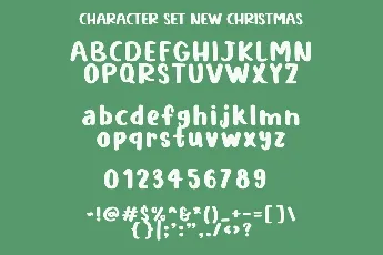 New Christmas font