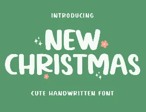 New Christmas font