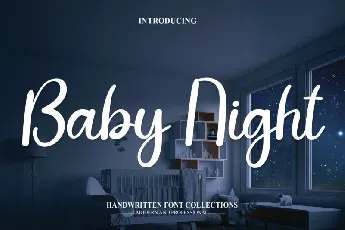 Baby Night font