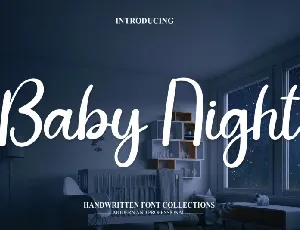 Baby Night font