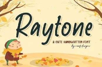 Raytone Script font