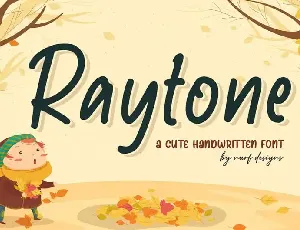 Raytone Script font