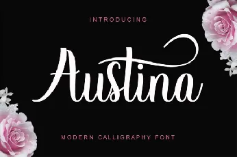 Austina font