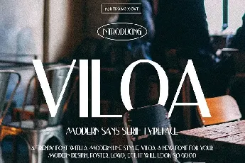 Viloa font