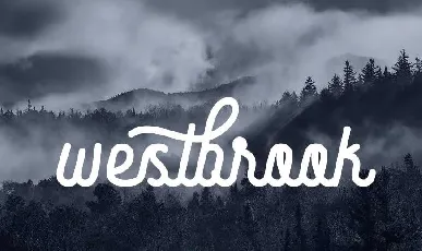 Westbrook font