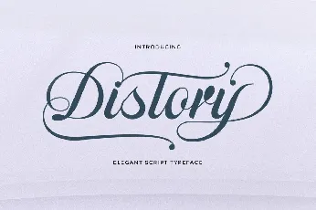 Distory font