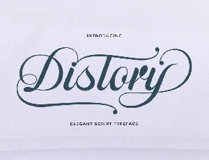 Distory font