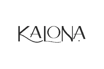 Kalona Demo font