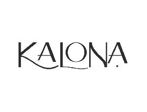 Kalona Demo font