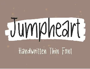 Jumpheart font