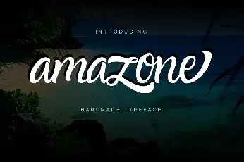 Amazone Demo font