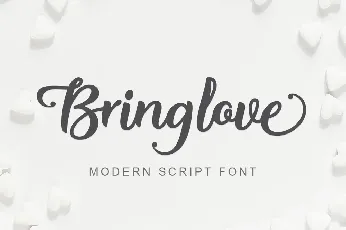 Bring love font