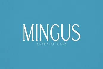 Mingus font