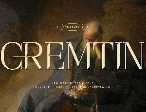 Cremtin font