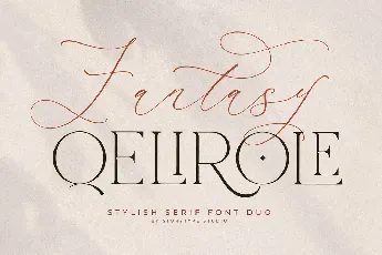 Fantasy Qelirole Duo font