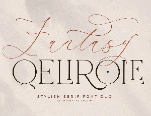 Fantasy Qelirole Duo font