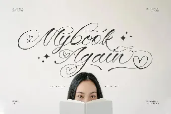 Mybook Again font