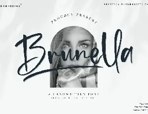 Brunella font