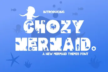 Chozy Mermaid font