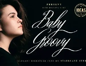 Baby Groovy font