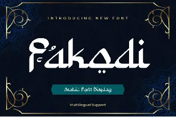 Fakodi font