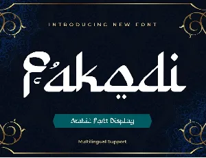 Fakodi font