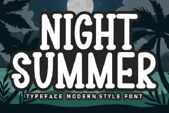 Night Summer font