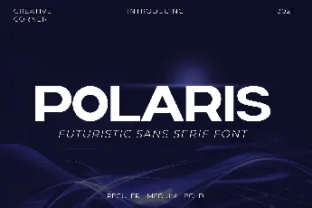 Polaris font