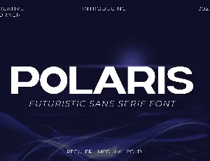 Polaris font