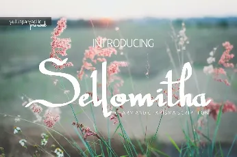 Sellomitha Handwritten Script font