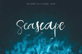 Seascape Script font