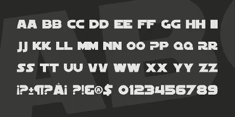 SF Distant Galaxy font