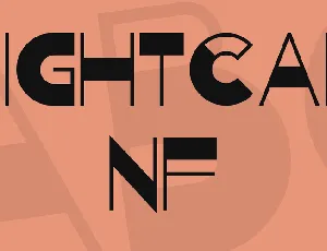 Nightcap NF font