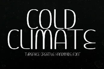 Cold Climate font