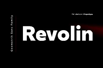 Revolin font