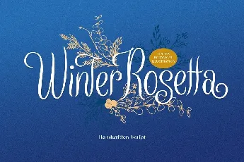 Winter Rosetta font