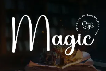 Magic Script font