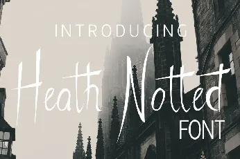 Heath Notted Display font