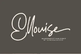 Ellouise Script font