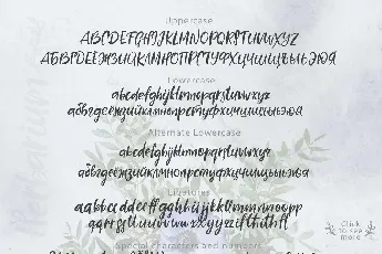 Herbarium Script font