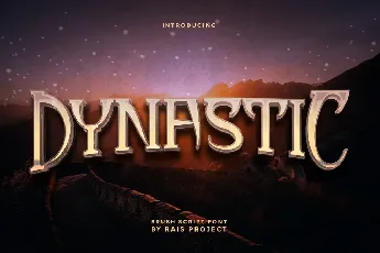 Dynastic Demo font