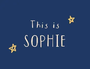 Sophie3 font