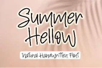 Summer Hellow font