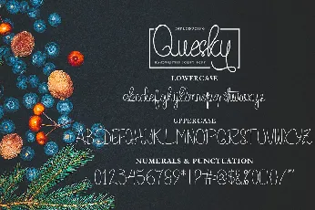 Quesky font