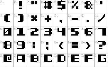 Power Pixel-7 font