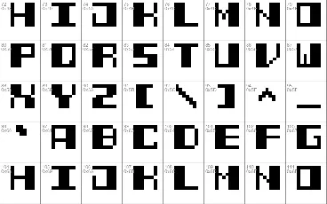 Power Pixel-7 font