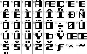 Power Pixel-7 font